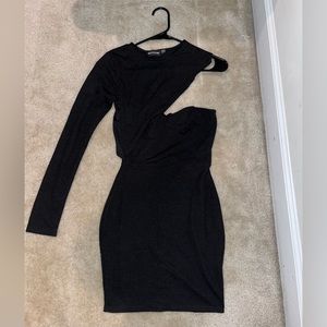 Black Midi Dress
